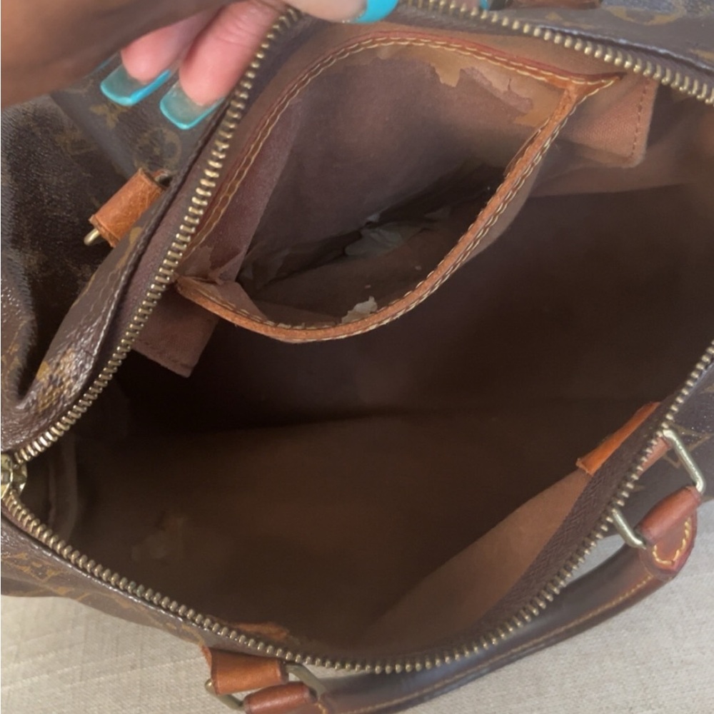 Louis Vuitton Brown Monogram Speedy 30 - Picture 8 of 9
